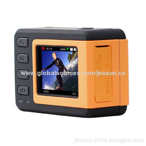 1,080P Waterproof UAV Wi-Fi Control Sport DVR with 14MP Sensor, Built-in Mic & Speaker